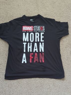 Marvel Studios More Than A Fan Men's T-Shirt Size XXL